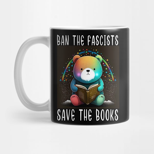 save the books Kawaii  Reader Books For Book Nerd Cute kawaii panda Reading by RetroZin